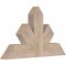 Ekena Millwork Saratoga Smooth Timber Gable Bracket, Douglas Fir, 36"W x 21"H x 3 1/2"D x 5 1/2"F, 14/12 Pitch GBW036X21X0406SAR00SDF - alternate 3